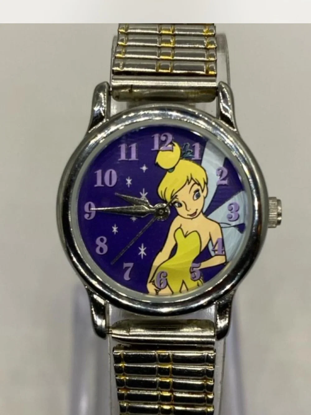 Disney ^^^ Tinker Bell Purple Dial Wristwatch ^*^ Collectors ***